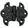2 Inch "Adah" Black Antique Iron Butterfly Cabinet Hinge